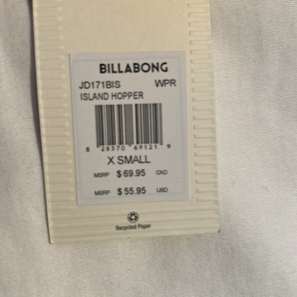 Billabong spaghetti strap tropical dress. - Picture 3 of 3